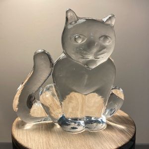 Kosta Boda - Bertil Vallien - Cat “Zoo”